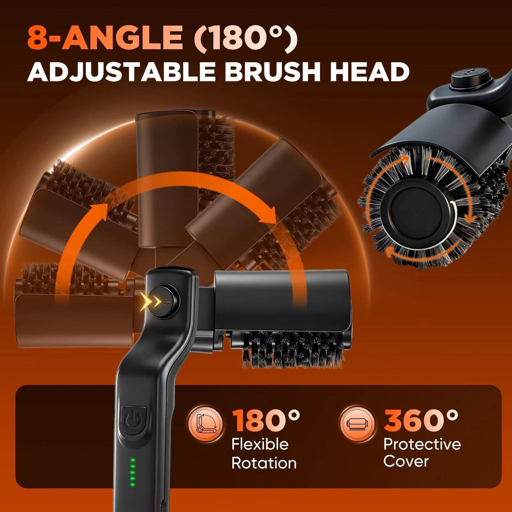 Multifunctional electric barbecue brush