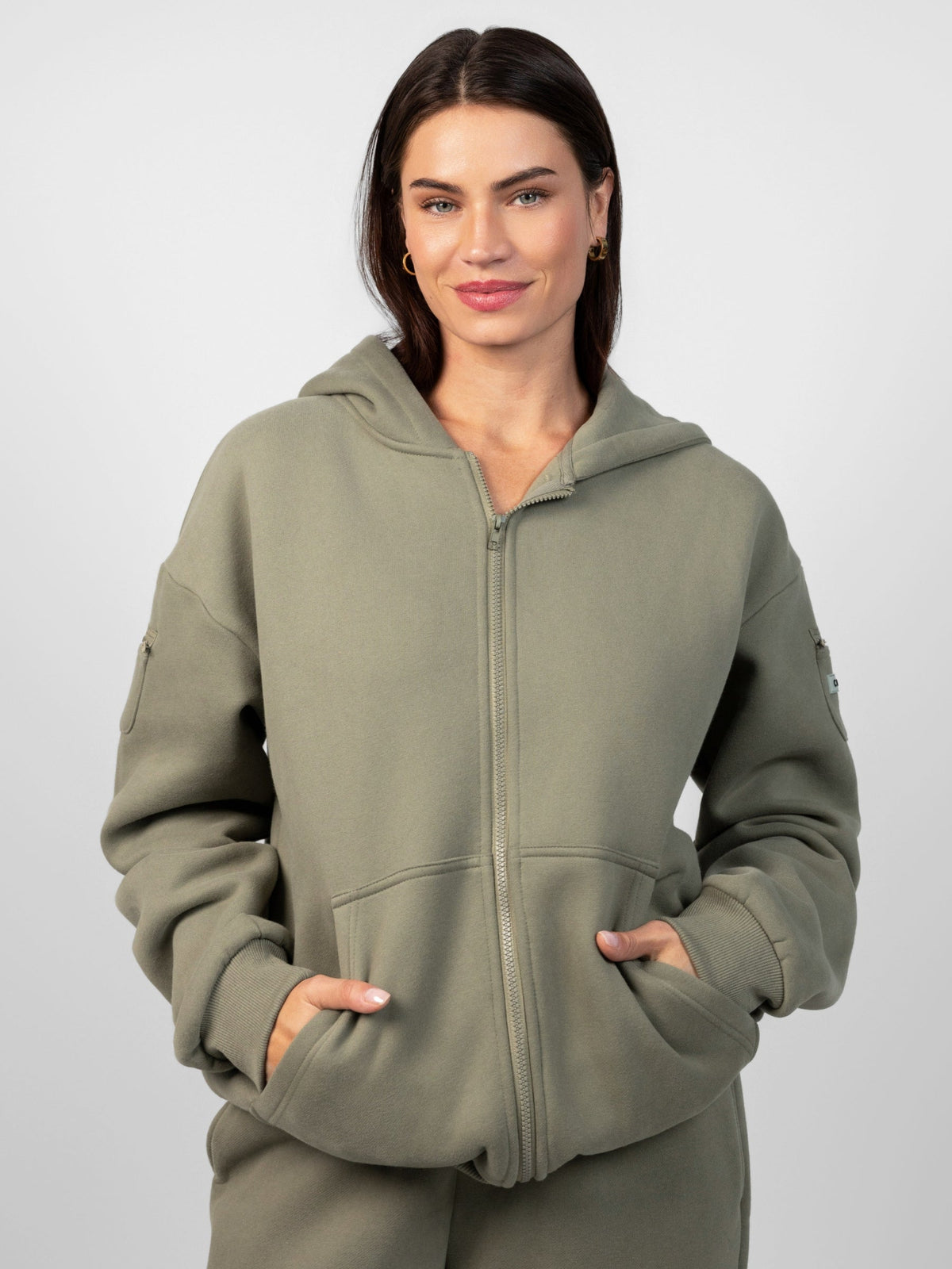 Travel Essentials Zip Hoodie