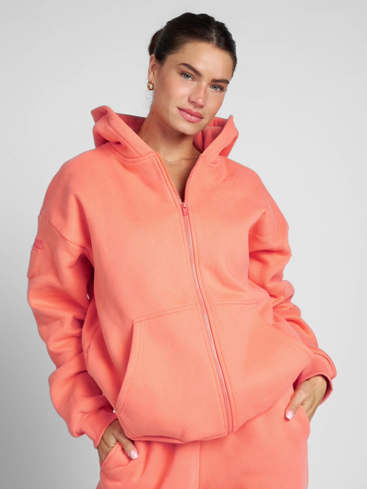 Travel Essentials Zip Hoodie