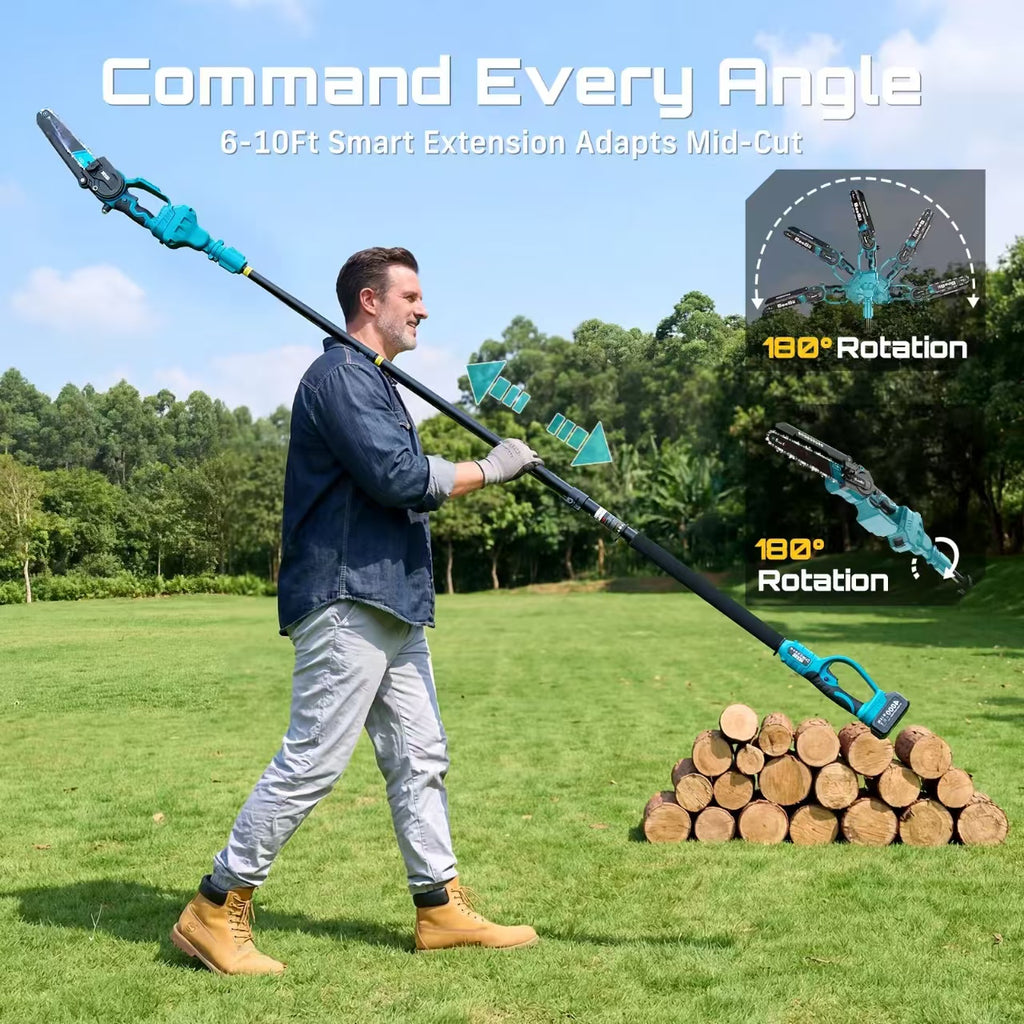 cordless mini chain saw, retractable chainsaw
