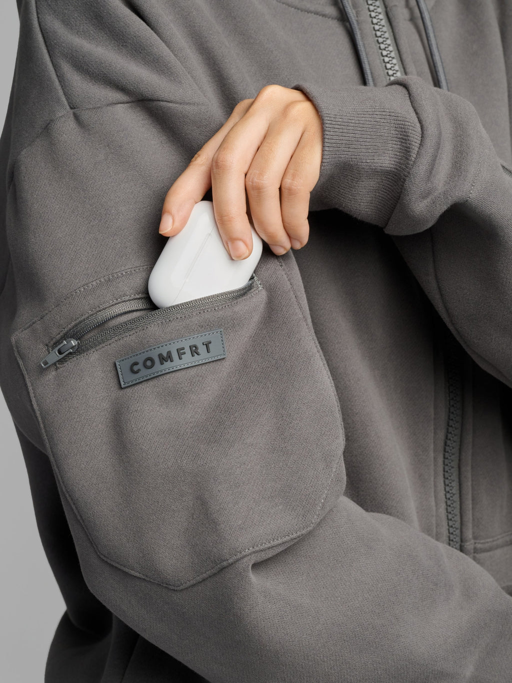 Airplane Mode Travel Zip Hoodie