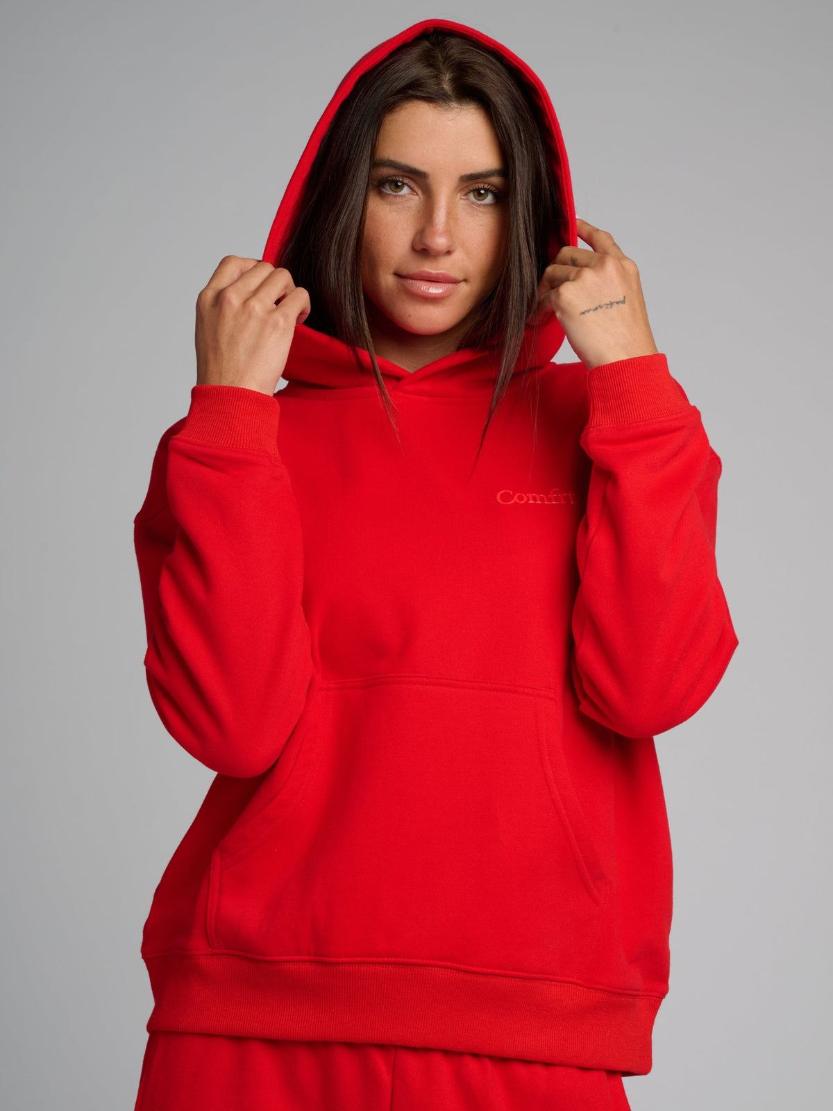 Halo Lightweight Crop Hoodie