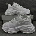 Balenciaga Triple S Sneaker Rhinestones 'Dark Grey'
