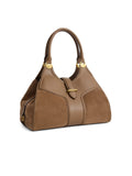 Aviemore Shoulder Bag - Tan Suede