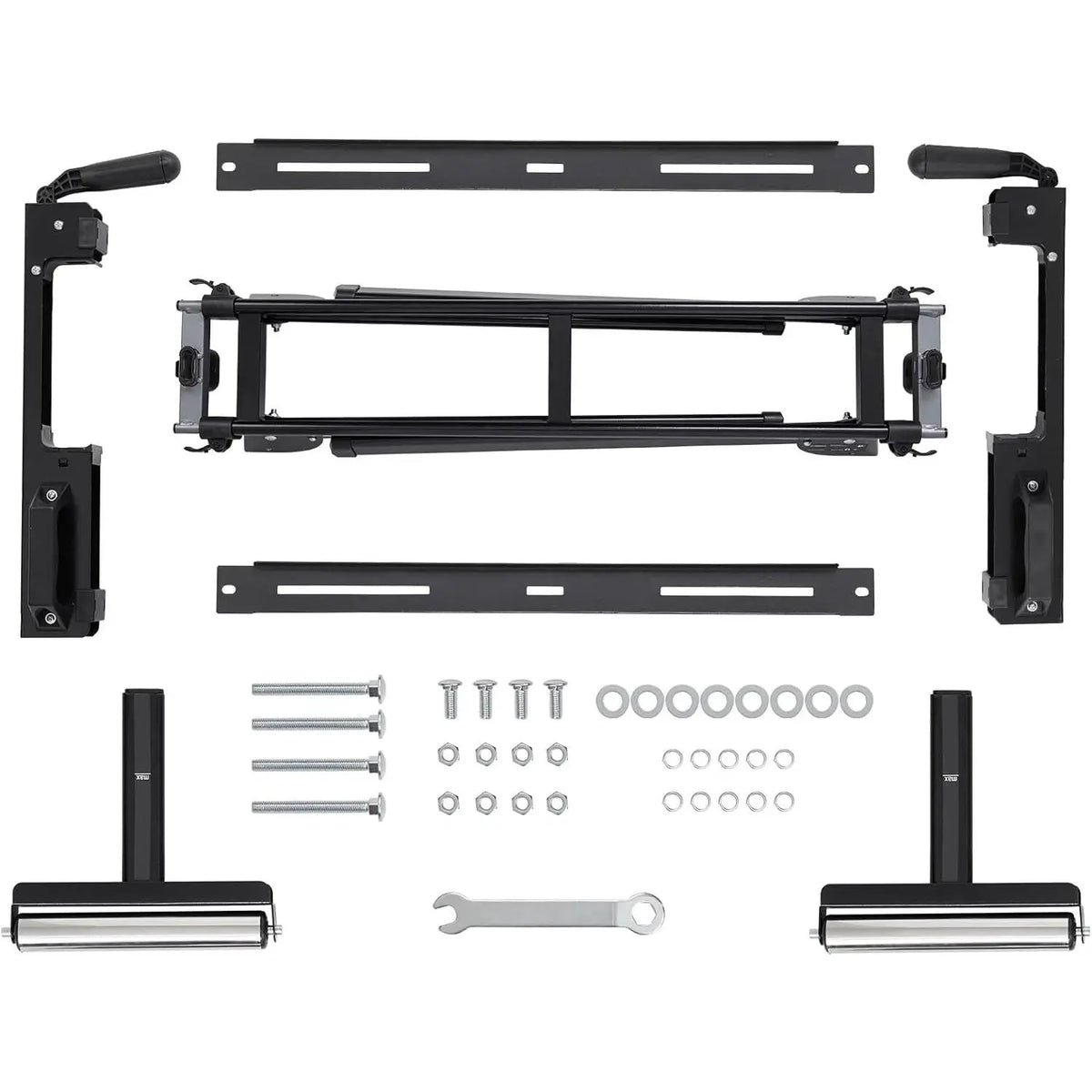 Misching saw stand, folding saw stand, 440 lb load capacity, with 76-4/5 inch slide rails