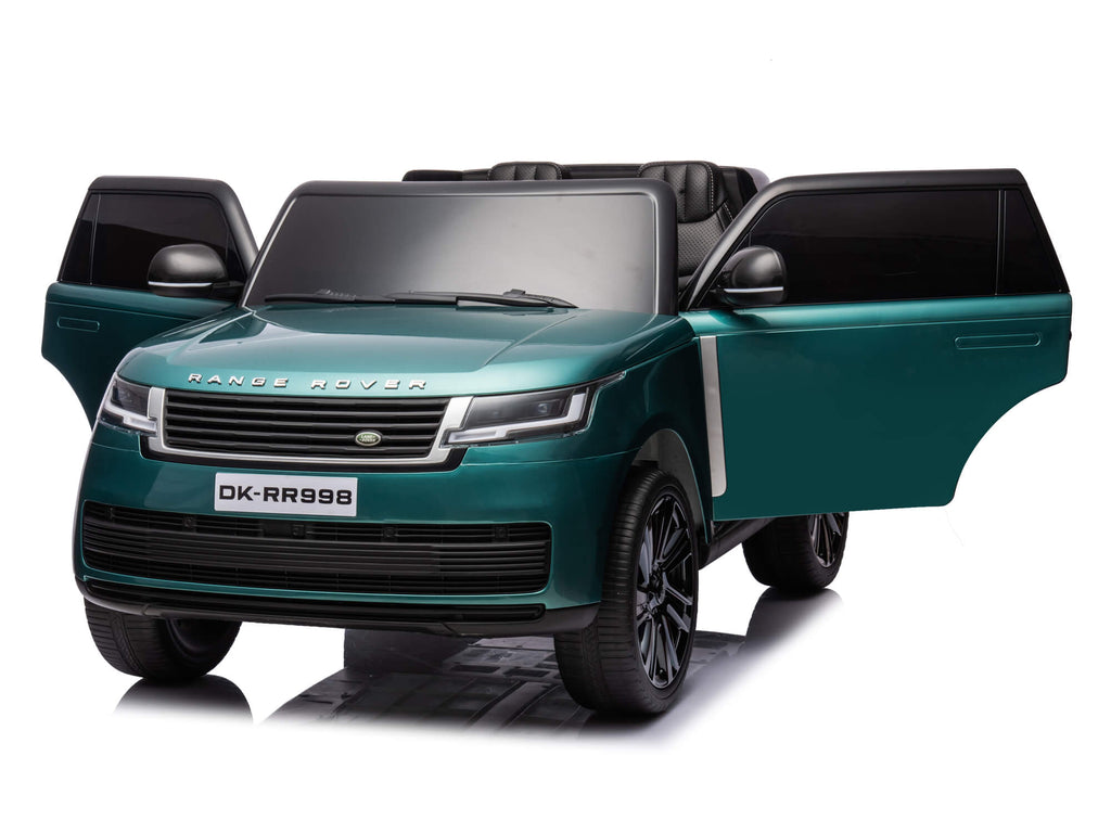 24V Land Rover Kids Electric Ride On SUV with Remote Control - Green