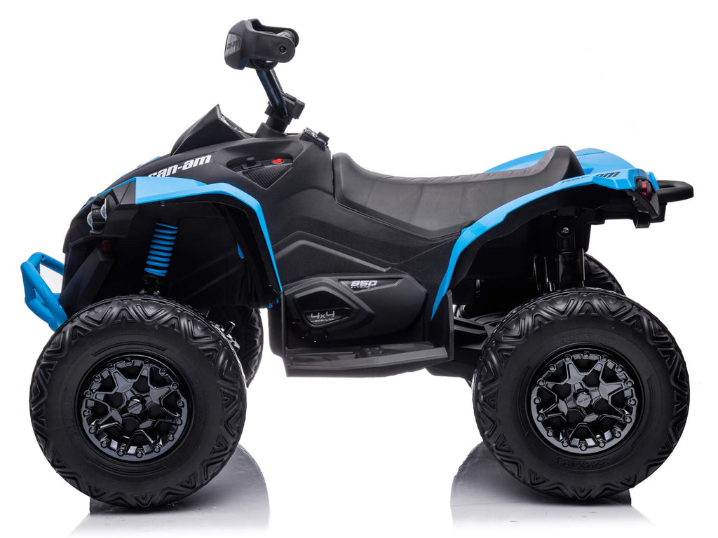 24V Can-Am Kids Renegade 4WD Ride-On Quad - Blue