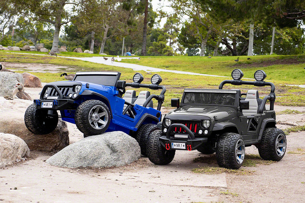 Trail Explorer 24V Kids Ride-On Car Truck with R/C Parental Remote | Gray