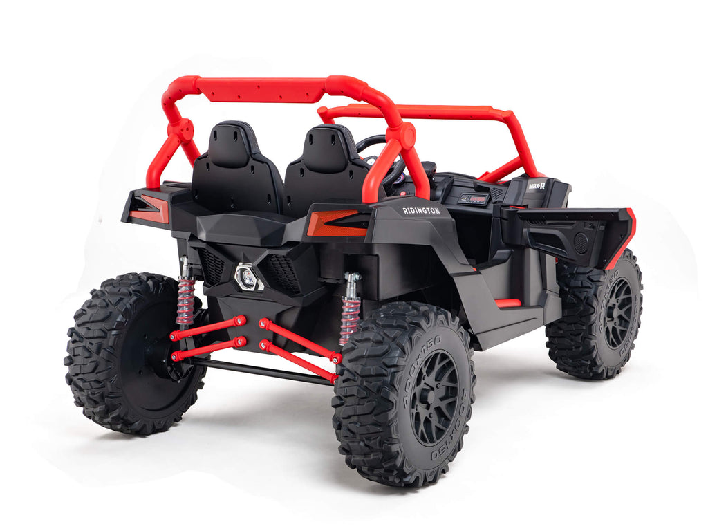 24V Ridington MAX-R All Terrain Ride-On Buggy with Remote - Red