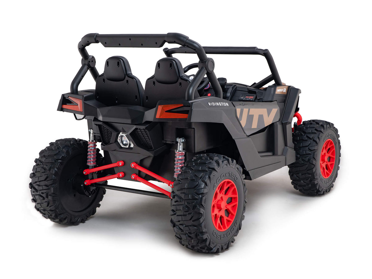 24V Ridington MAX-R All Terrain Ride-On Buggy with Remote - Black