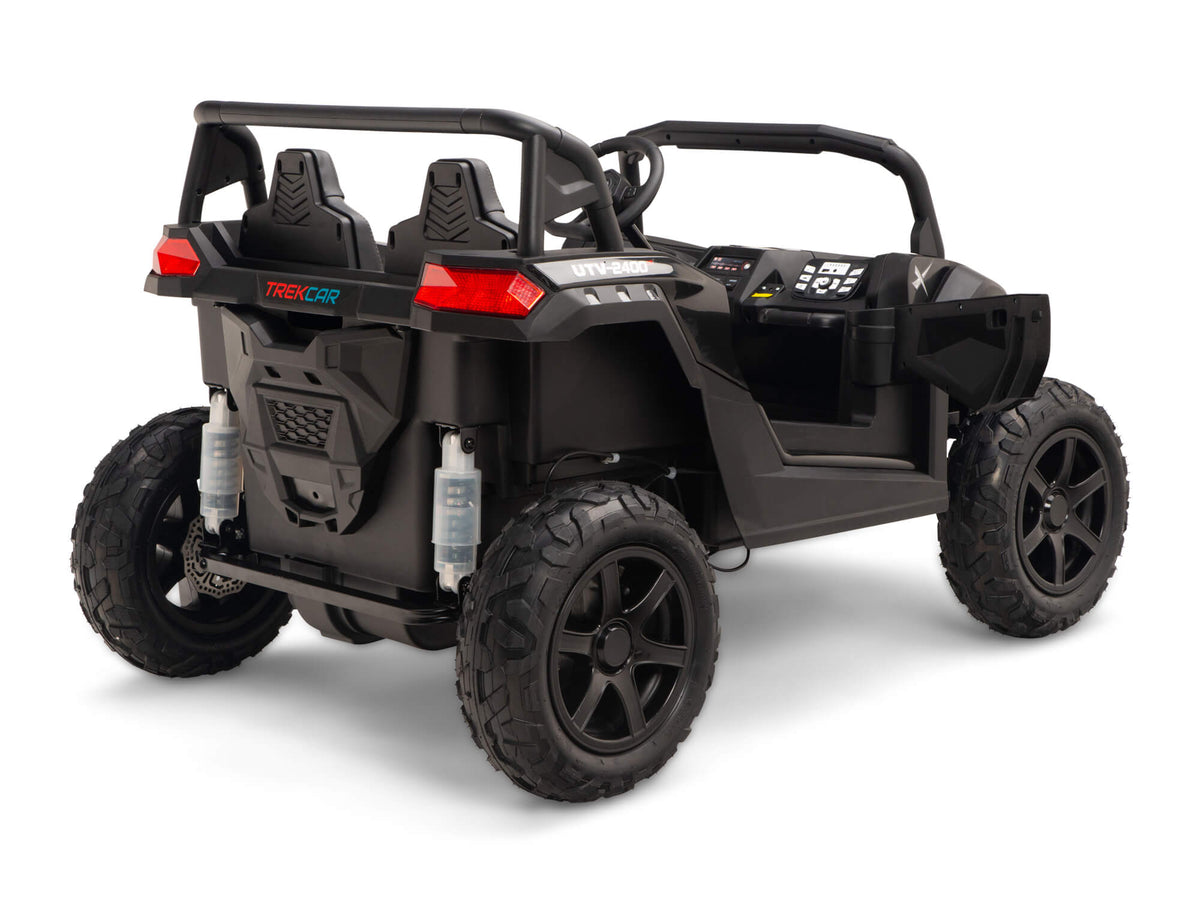 24V TREKCAR Rayder Ride-On Buggy - Black