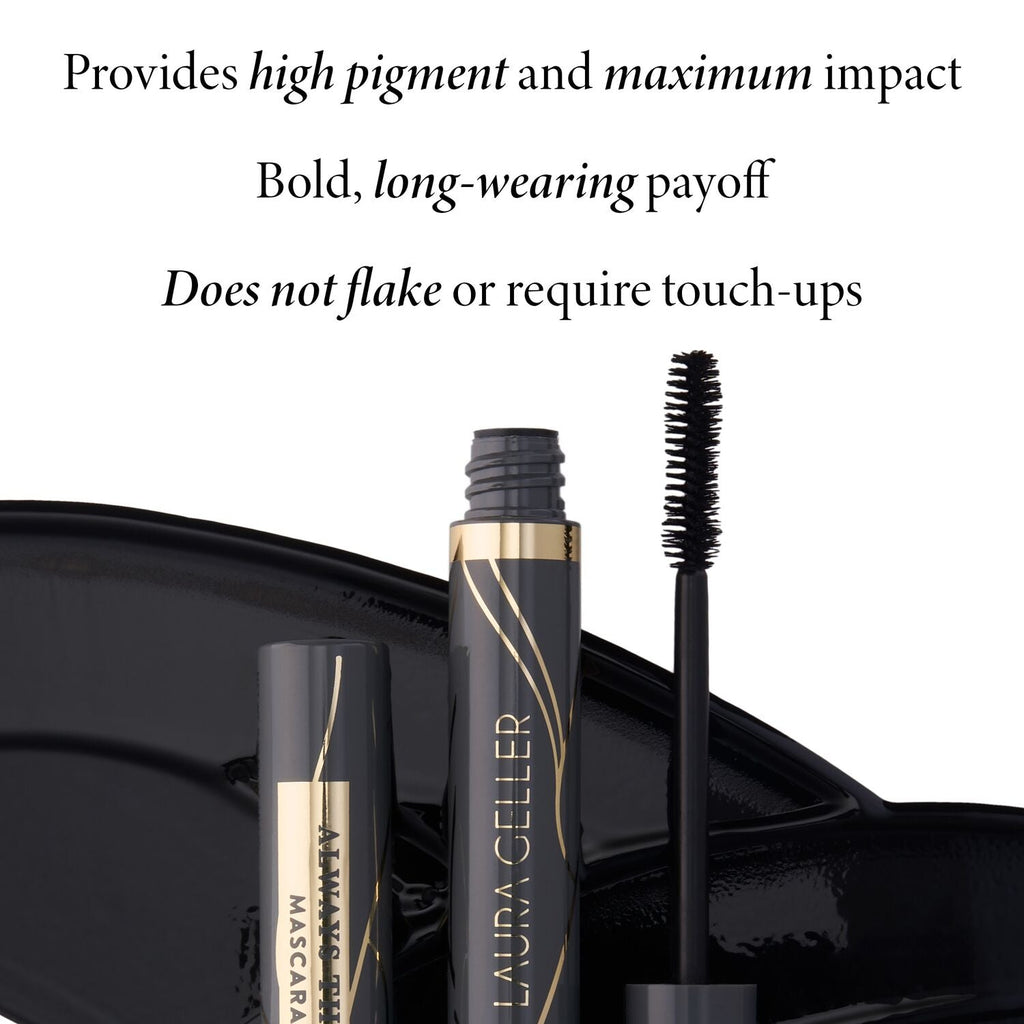 Always There Lengthening Mascara Classic + Waterproof Duo