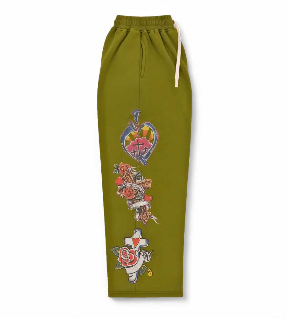 Righteous Risen King Sweatpants Green
