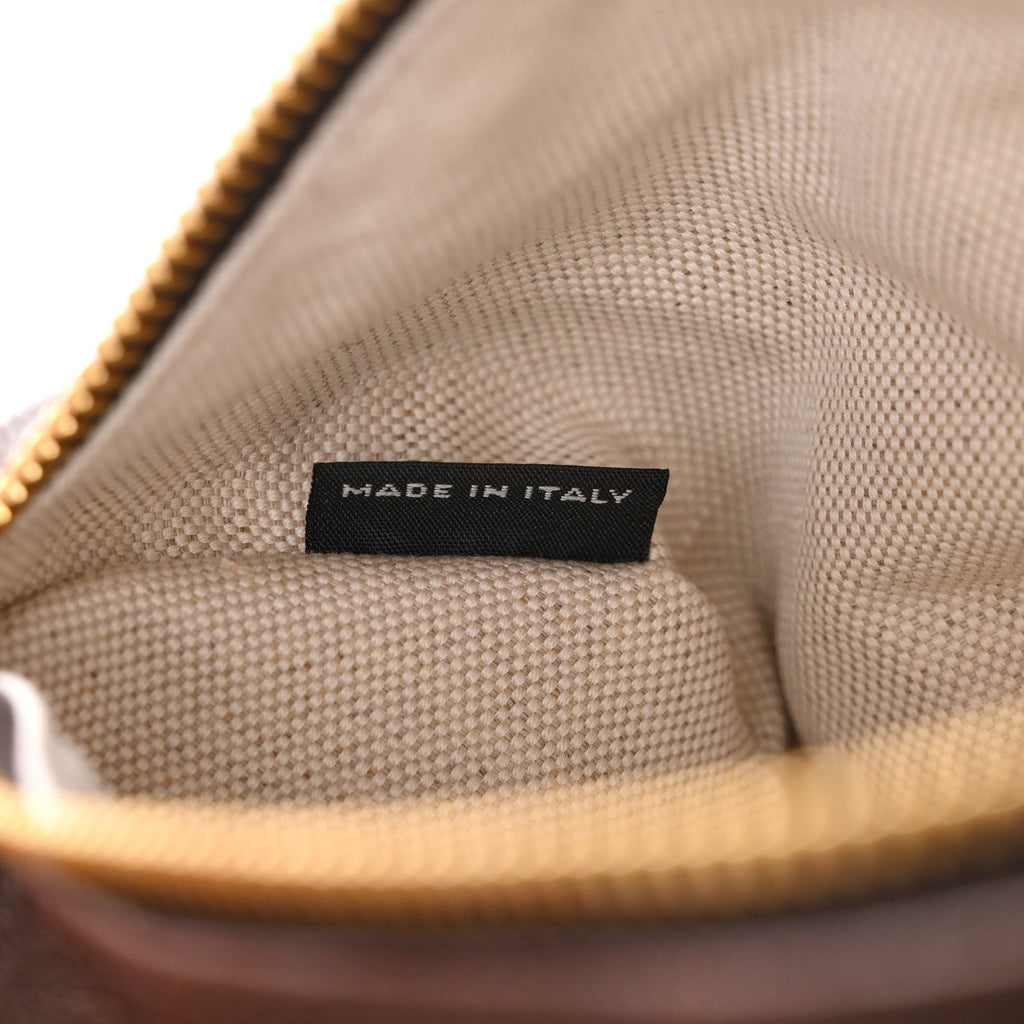 Nappa Aviator Mini Pouch Briarwood