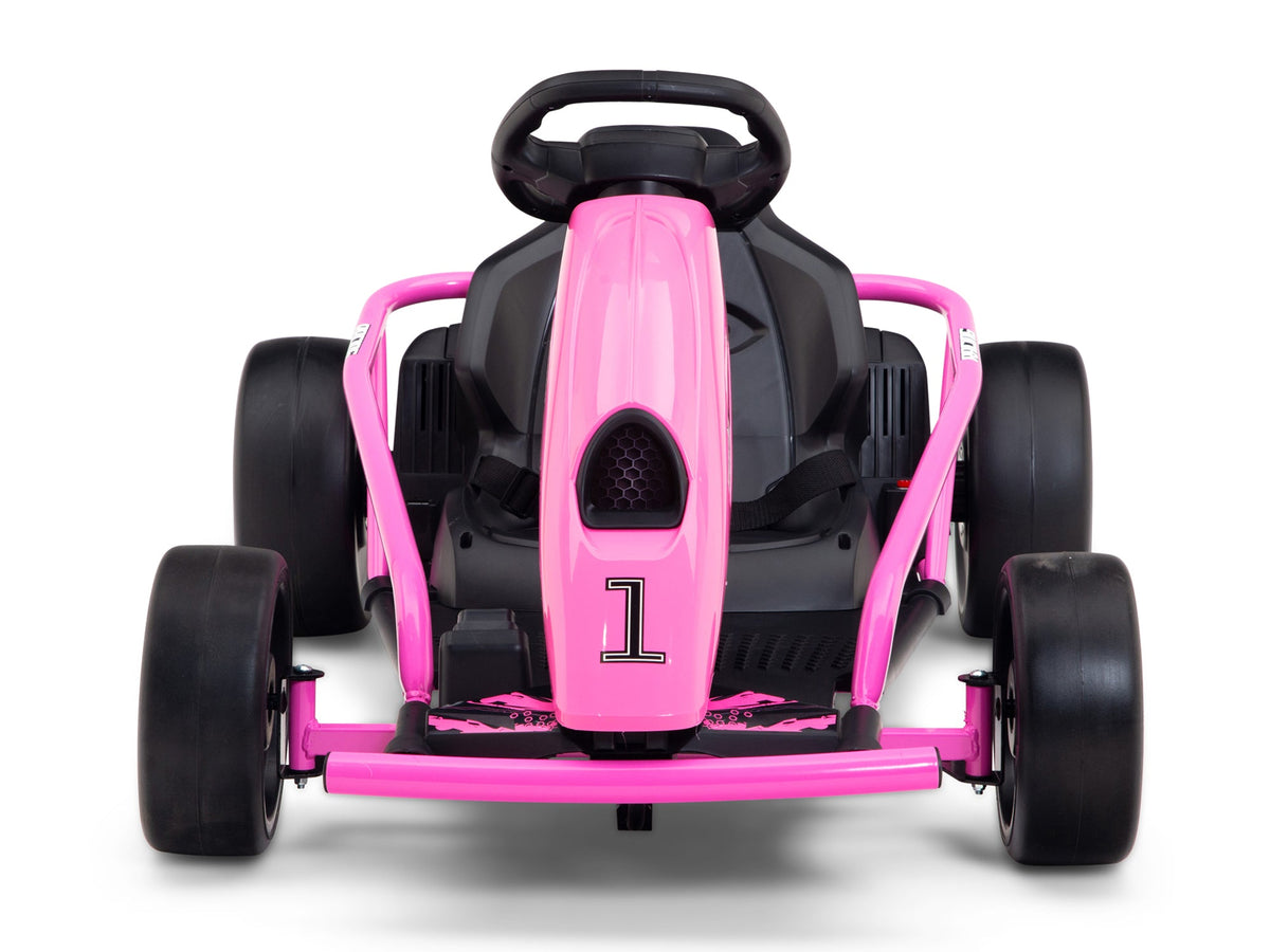 RIDINGTON 24V Kids Electric Go-Kart with DRIFT Function - Pink