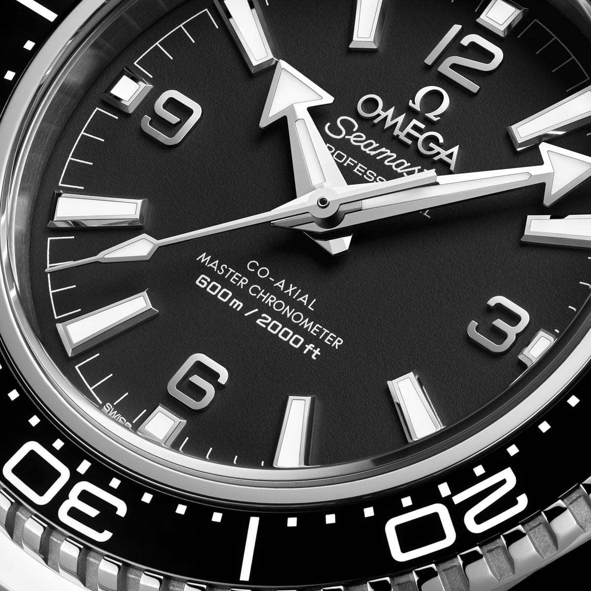Seamaster Planet Ocean 600M 42mm - Black on Rubber Strap