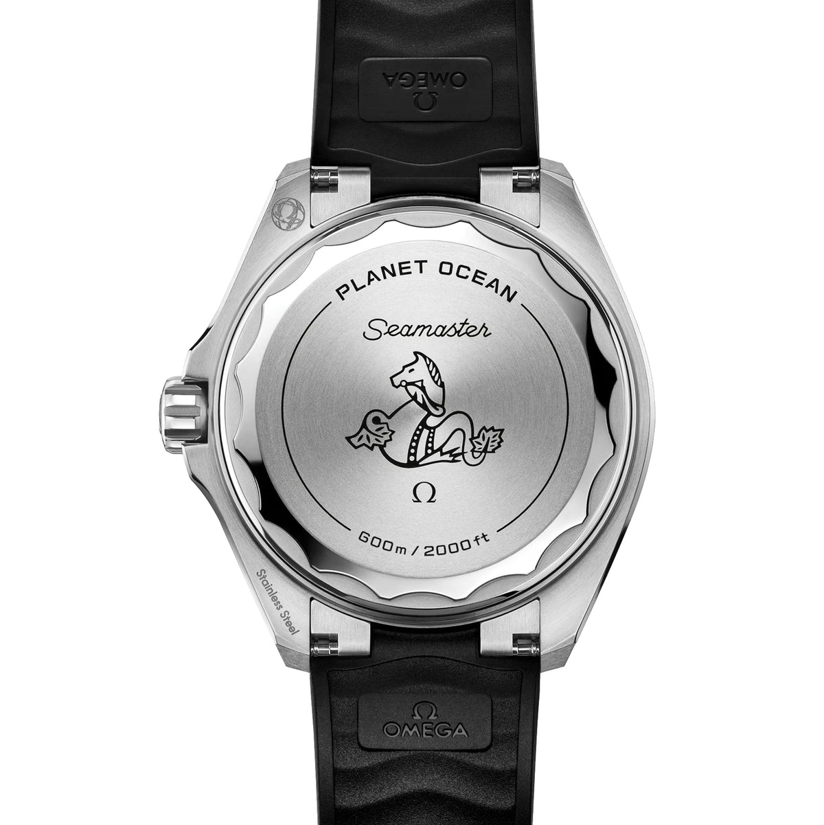 Seamaster Planet Ocean 600M 42mm - Black and Blue on Rubber Strap